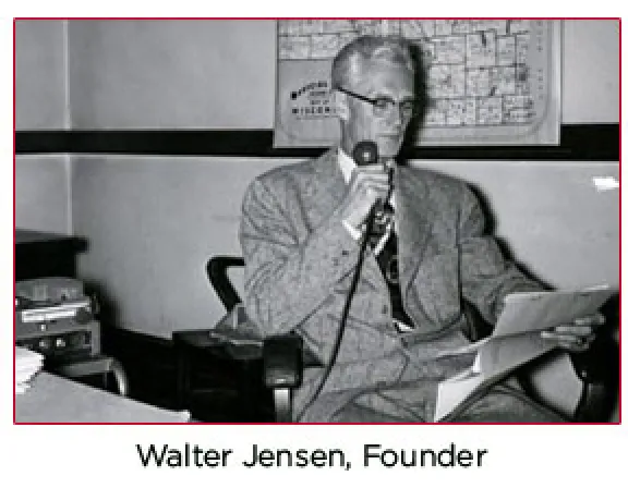 Walter Jensen, Founder