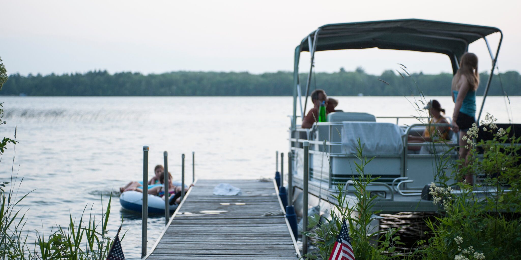 Summer Evening by the Dock